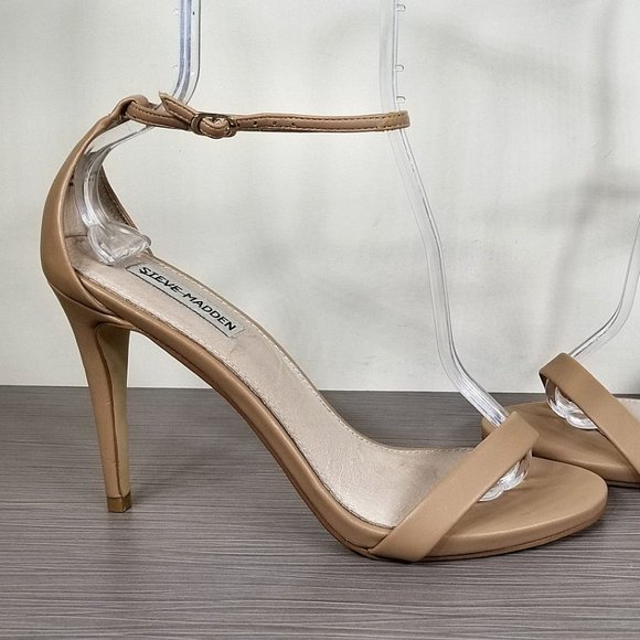 Steve Madden Stecy Sandal, Natural, Womens Size 10 - Picture 7 of 12